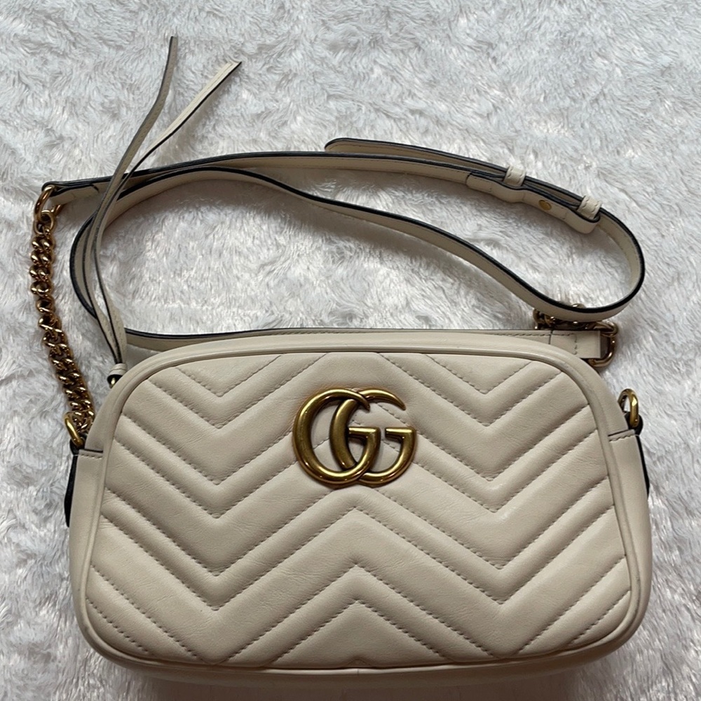 Authentic GG Marmont Small Shoulder Bag